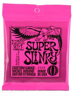 Ernie Ball Super Slinky 009-042 nickel wound electric guitar strings