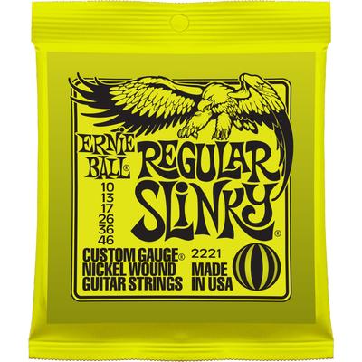 Ernie Ball Regular Slinky 010-046 nickel wound electric guitar strings