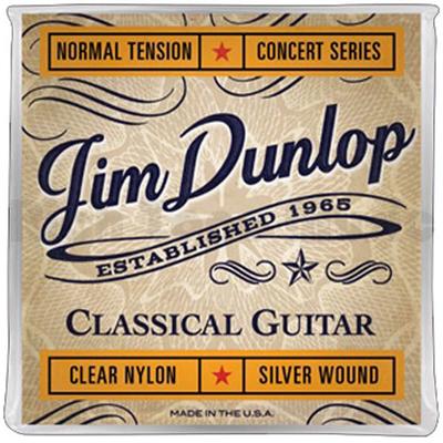 Jim Dunlop DCV120 Clear Nylon Normal Tension Concert Series classical guitar strings