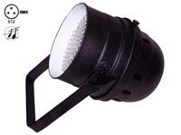 SHORT LED PAR64 PROJECTOR - BLACK - DMX512 - 10mm LEDs
