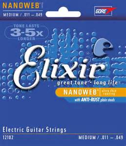 Elixir Medium 011-049 electric guitar strings