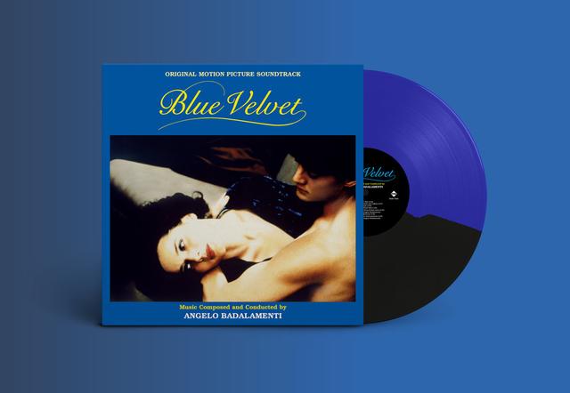 Soundtrack (Angelo Badalamenti) - Blue Velvet (Farvet vinyl)