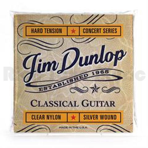 Jim Dunlop DCV121H Clear Nylon Hard Tension Concert Series classical guitar strings