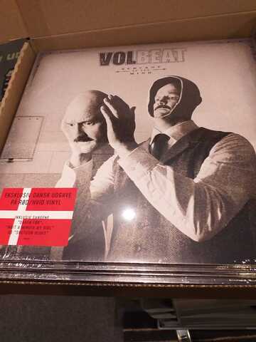 Volbeat - Servant of the Mind Rød/Hvid vinyl