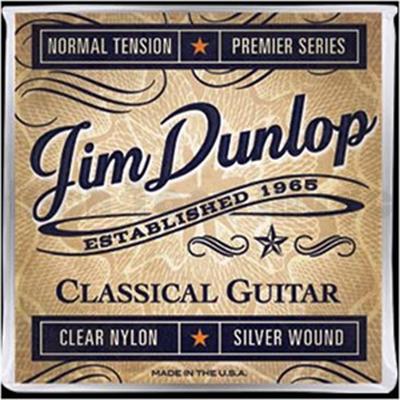 Jim Dunlop DPV101 Clear Nylon Normal Tension Premier Series classical guitar strings